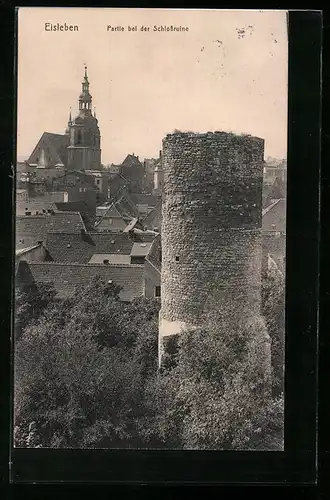 AK Eisleben, Partie bei der Schlossruine