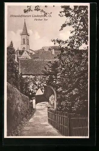 AK Lindenfels i. O., Fürther Tor