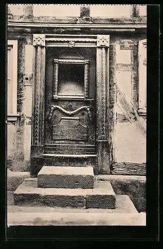 AK Lauterbach, Alte Haustüren, Lindenstrasse 2