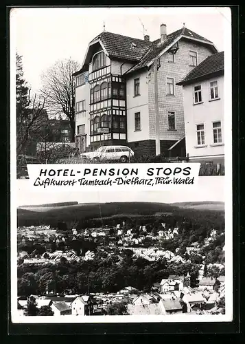 AK Tambach-Dietharz /Thür. Wald, Hotel-Pension Stops
