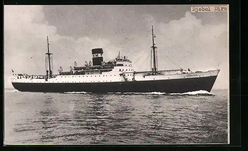 AK Passagierschiff Djebel-Dira auf hoher See
