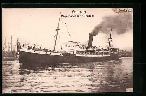 AK Souirah, Paquebot de la Cie Paquet