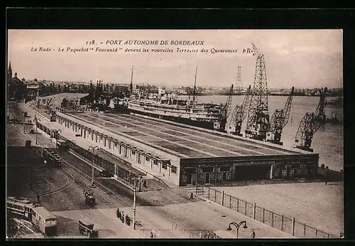 AK Le Paquebot Foucauld, Port Autonome de Bordeaux