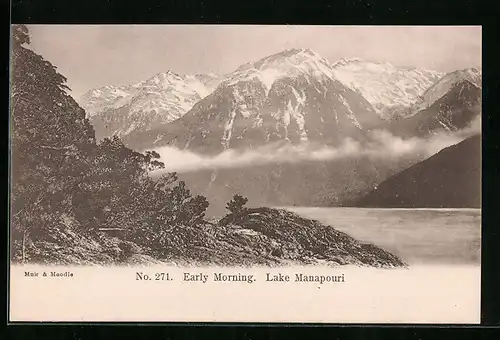 AK Lake Manapouri, Early Morning