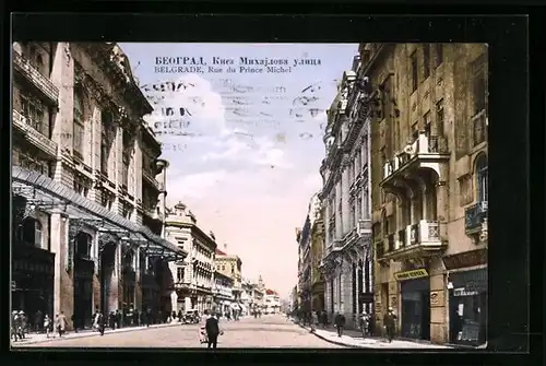 AK Belgrad, Rue du Prince Michel