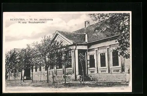 AK Kevevára, K. ung. Bezirksgericht