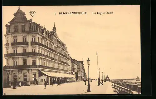 AK Blankenberghe, La Digue Ouest