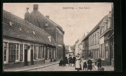 AK Wervik, Nieuwstraat, Rue Neuve
