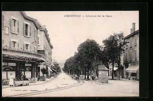 AK Ambérieu, Avenue de la Gare