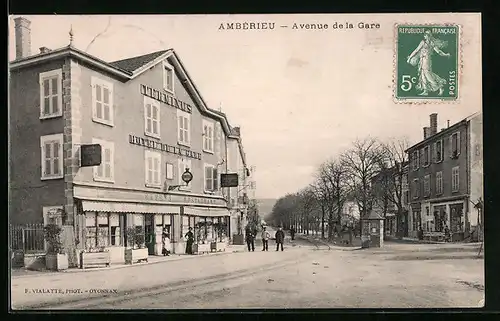 AK Ambérieu, Avenue de la Gare