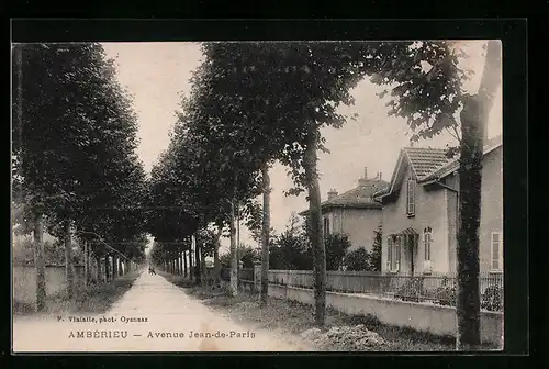 AK Ambérieu, Avenue Jean-de-Paris