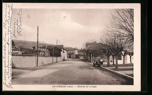 AK Ceyzériat, Entree du village