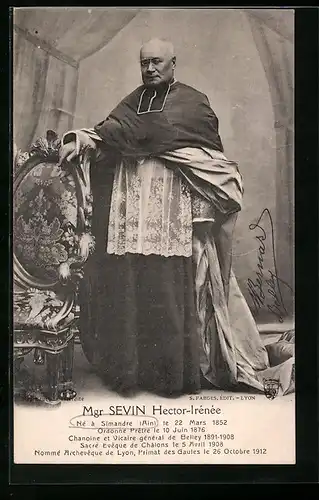 AK Simandré, Mgr. Sevin Hector-Irenee