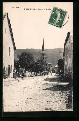 AK Hotonnes, Rue de la Croix