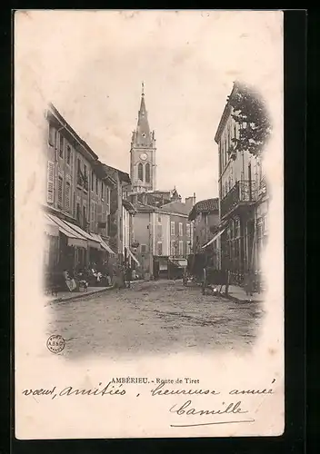 AK Ambérieu, Route de Tiret