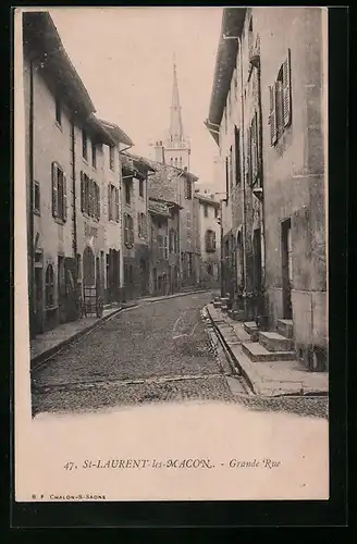 AK St-Laurent-les-Macon, Grande Rue