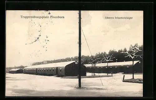AK Elsenborn, Truppenübungsplatz, Oberes Infanterielager