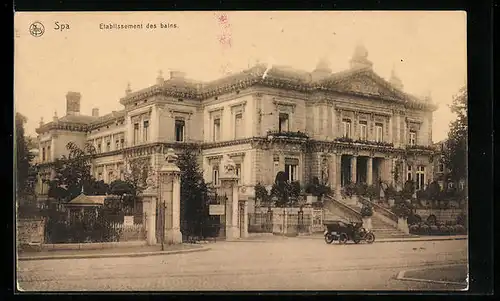 AK Spa, Etablissement des bains