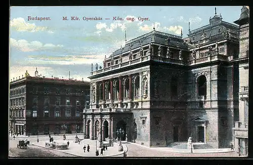 AK Budapest, Kön. ung. Oper