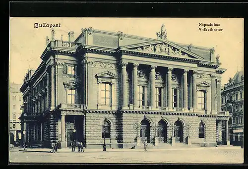 AK Budapest, Partie am Volkstheater