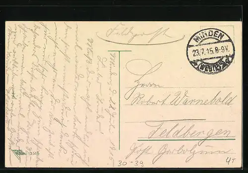 AK Unsere Pioniere, Brückenbau