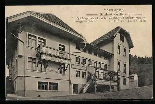 AK Todtmoos, Gasthaus zur Krone