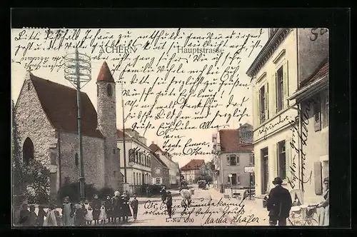 AK Achern, Blick in die Hauptstrasse