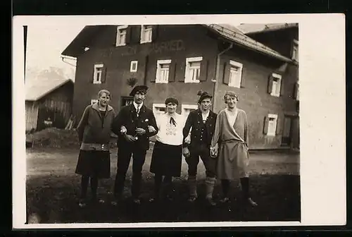 Foto-AK Sonthofen, Pension Sigisfried