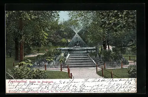 AK Frankenthal, Partie im Stadtpark