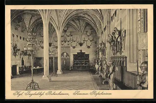 AK Bebenhausen, Kgl. Jagdschloss, Sommer-Refectorium