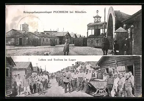 AK Puchheim, Kriegsgefangenenlager, Leben und Treiben im Lager