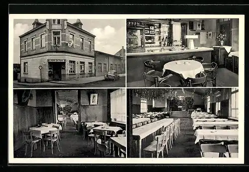 AK Siegburg-Deichhaus, Gasthaus Ritzdorf von Fr. A. Roezel