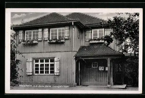 AK Welzheim, Golz-Heim, Landjahrlager
