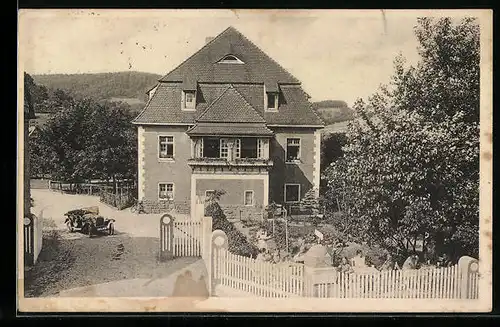 AK Witzenhausen, Domäne Wendershausen, Häuseransicht aus der Vogelschau