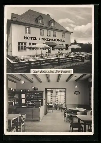 AK Pössneck, Hotel Linkenmühle