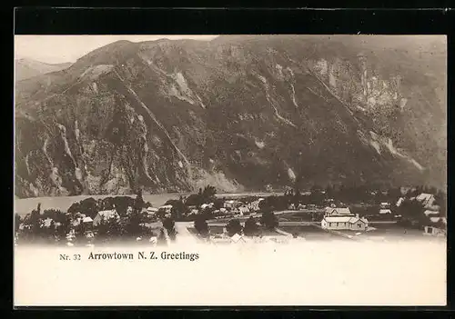 AK Arrowtown, Ortsansicht