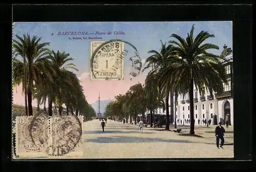 AK Barcelona, Paseo de Colón