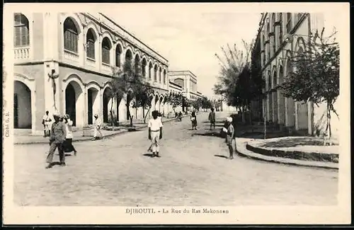 AK Djibouti, La Rue du Ras Makonnen