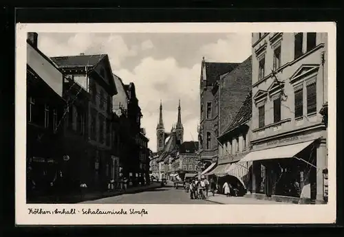 AK Köthen /Anhalt, Schalaunische Strasse
