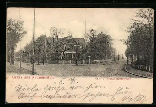 AK Neumünster, Carl- und Rendsburgerstrasse