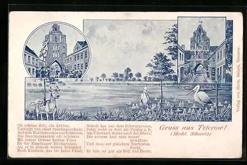 AK Teterow, Ortspartien mit Fabelreim