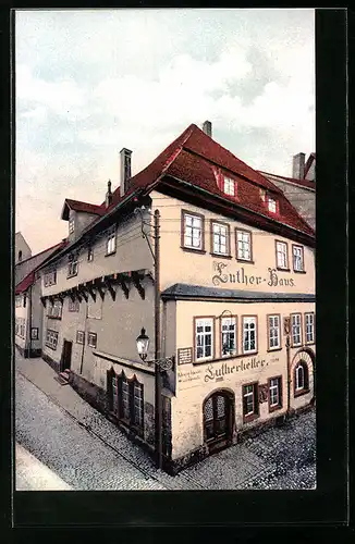 AK Eisenach, Lutherhaus mit Lutherkeller
