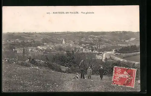 AK Nanteuil-en-Vallée, Vue generale