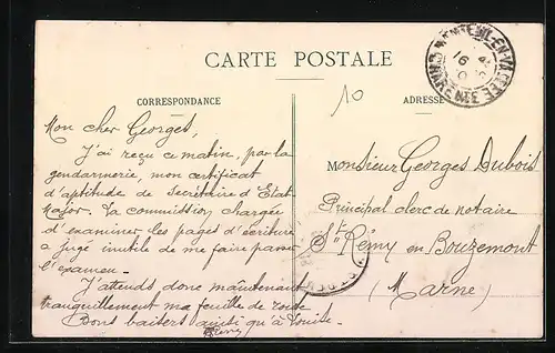 AK Nanteuil-en-Vallée, Vue generale