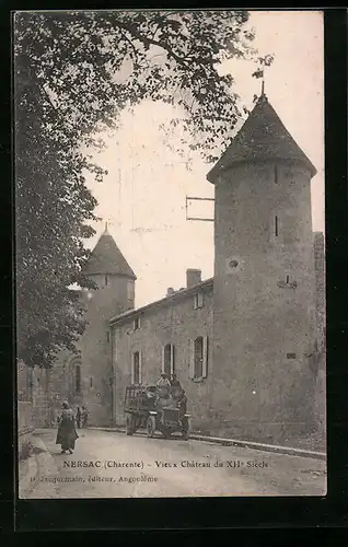 AK Nersac, Vieux Chateau du XIIe Siecle