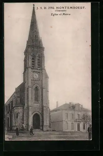 AK Montemboef, Eglise et Mairie