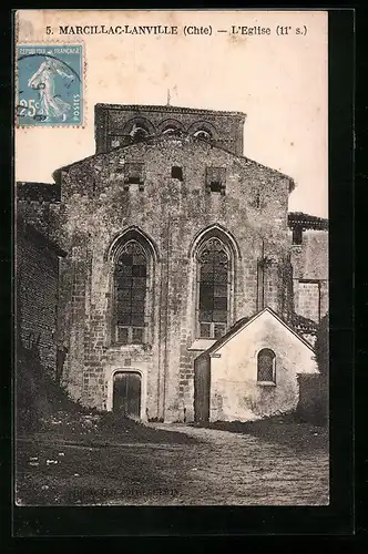 AK Marcillac-Lanville, L`Eglise