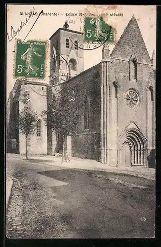 AK Blanzac, Eglise St-Arthèmy