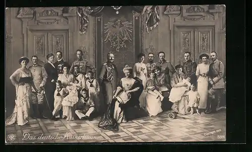AK Das deutsche Kaiserhaus, Wilhelm II. von Preussen