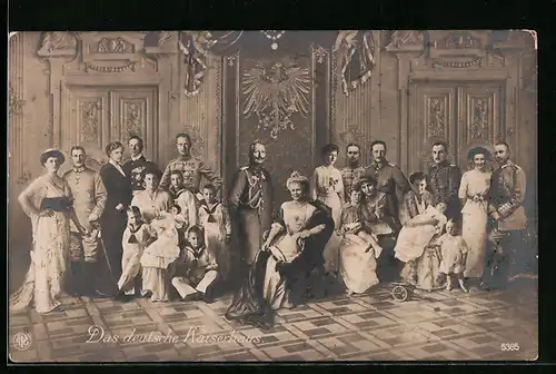 AK Das deutsche Kaiserhaus, Wilhelm II. von Preussen
